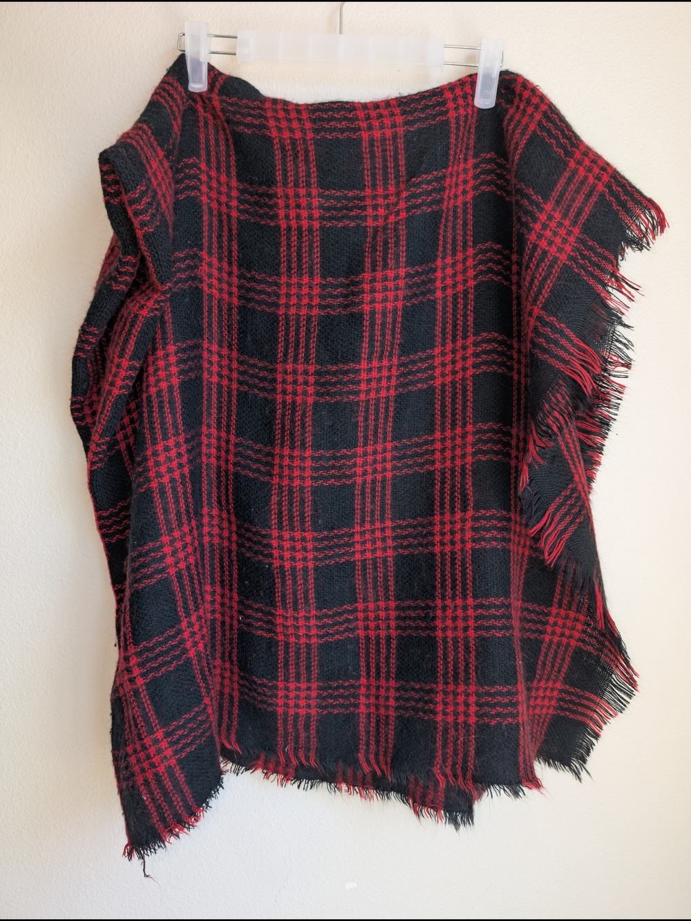 Aesthetinc tartan blanket scarf